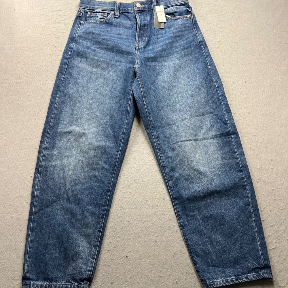 Banana Republic Wide-Leg Women's Jeans - Blue Wash